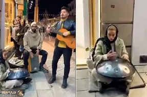 آواز خیابانی؛ با خوندن آهنگ مخلوق خانوم هنگ درامر رو حسابی سورپرایز کردن