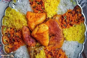 آموزش آشپزی؛ پلو درباری غذایی مجلسی و اصیل