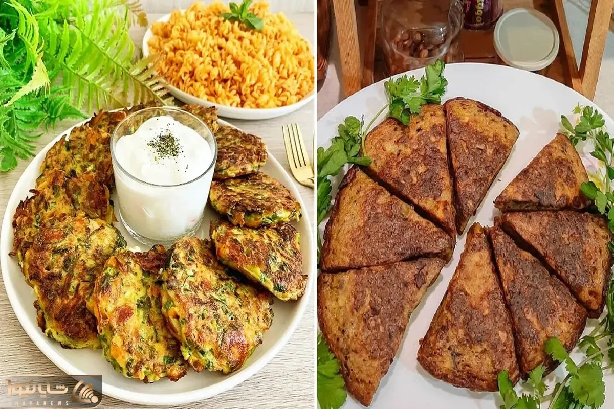 طرز تهیه کوکو بادمجون و کدو / یه غذای خوشمزه و آسون که میتونه یه شام عالی باشه
