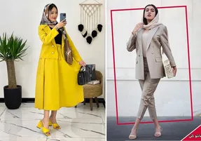 هر خانومی یه مانتو کُتی باید تو کمدش داشته باشه! راه و رسم سِتش چه با شلوار چه با دامن