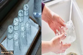 ترفندای آسان با مواد دم دستی برای از بین بردن زردی لیوان/ تو سه سوت استکان رو براق کن