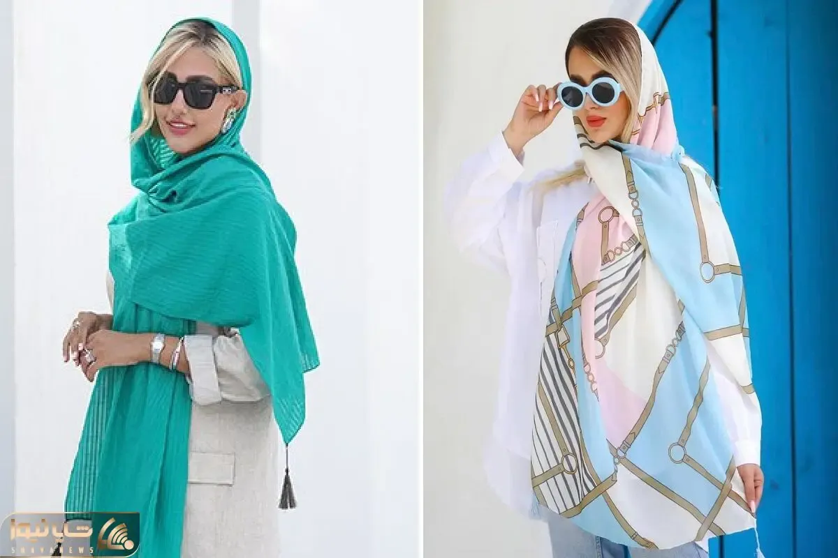 شال های ترند و خنک تابستانی / مدلای اینستایی و خاص که میشه باهاشون استایل به روز داشت