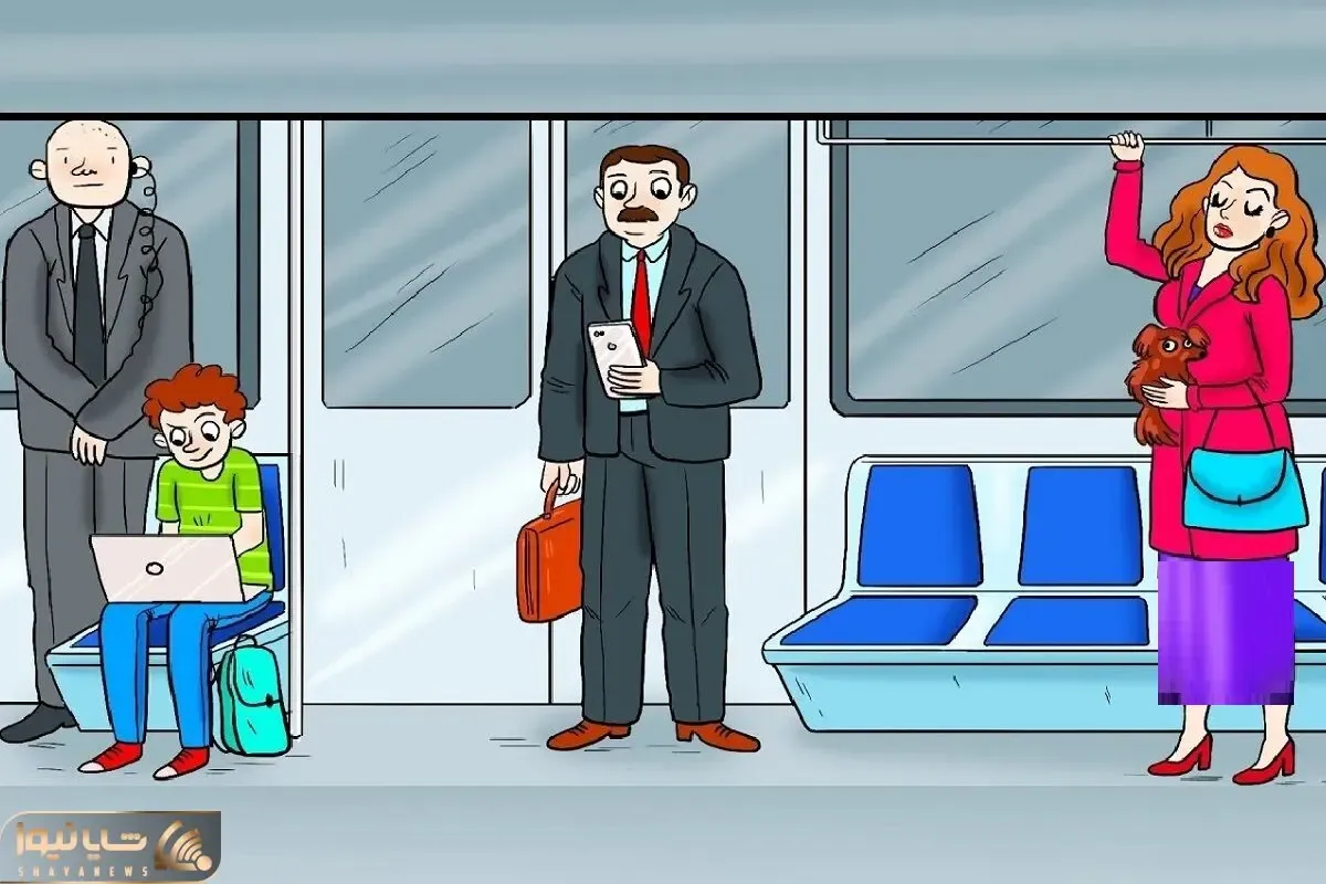 بازی فکری؛ اگه با هوشت گردو میشکنی فرد میلیاردر رو تو مترو شناسایی کن!