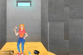 بازی فکری؛ اگه عین آتشفشان هوش فوران میکنی بگو این زن بخت برگشته چطور خودشو نجات بده؟