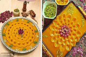 بهترین روش برای تهیه حلوای زعفرونی / همراه با فوت و فن درست کردن یه دسر خوشمزه