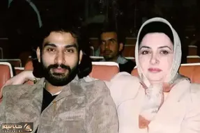 آواز احساسی؛ ناصر عبداللهی چشم تو چشم  زنش میخونه پیش کلی آدم میگه تقدیم به همسر گلم