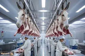 فرآوری الاغ؛ الاغ هیچ دورریز نداره شیرش میشه دوا پوستش ژلاتین و گوشتش هم کباب