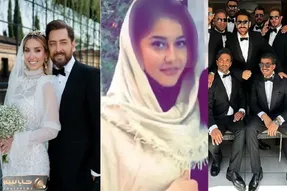 ویدیوی عروسی بهرام رادان و میناش که ما تو رویام نمی بینیم؛ لاکچری تر از گلزار و آیسان