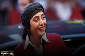 (عکس) گلشیفته فراهانی و علی نصیریان روی فرش قرمز