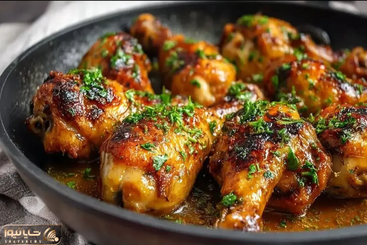 آموزش آشپزی؛ رون مرغ عسلی با طعمی متفاوت و خوشمزه