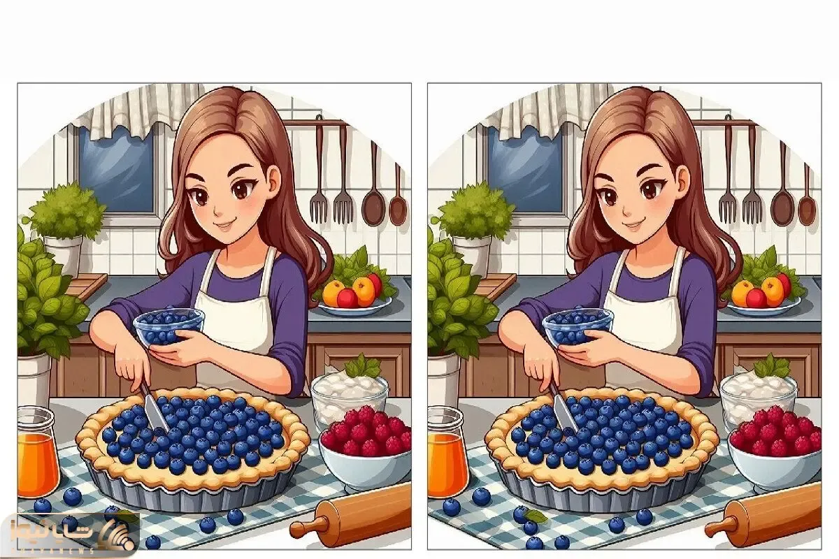 بازی فکری؛ اگه با هوشت پز میدی و میگی من نخبم بگو اشتباه تصویر این دخترک کدبانو چیه