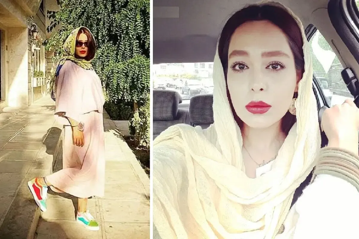 اعتماد به نفس خانم بازیگر با آرایش ریخته شده اش! +عکس