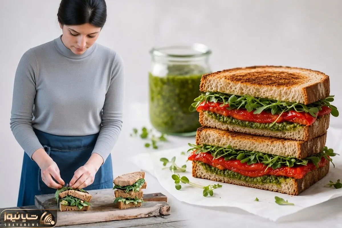 5 مدل ساندویچ گیاهی خوشمزه؛ مناسب برای صبحانه و میان وعده