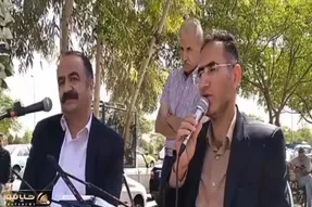 آواز داغدار؛ خواننده سر مزار جوری خوش آهنگ و جگرسوز خوند میشه ساعت ها گریه کرد
