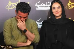 آواز شاد؛ رقص هوتن شکیبا تو مراسم نامزدی فقط که میگه بریم برقصیم