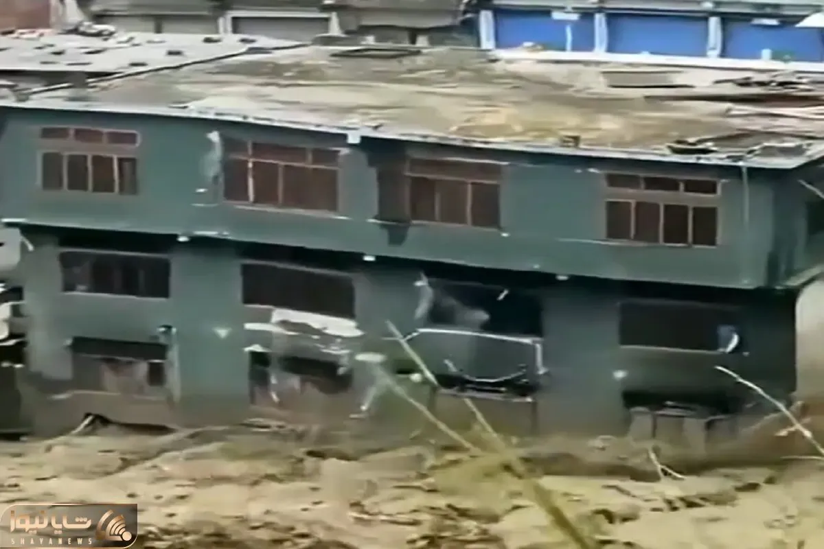 معماری طبیعت؛ سیل خونه ها رو جوری کول کرد برد که انگار از اول اصلا وجود نداشتن