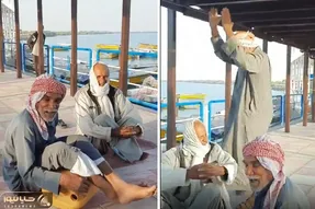آواز محلی؛ ناخدا تو اسکله پاشو گذاشته رو دبه و چه آهنگ بندری خوند فقط اونی که دست زد
