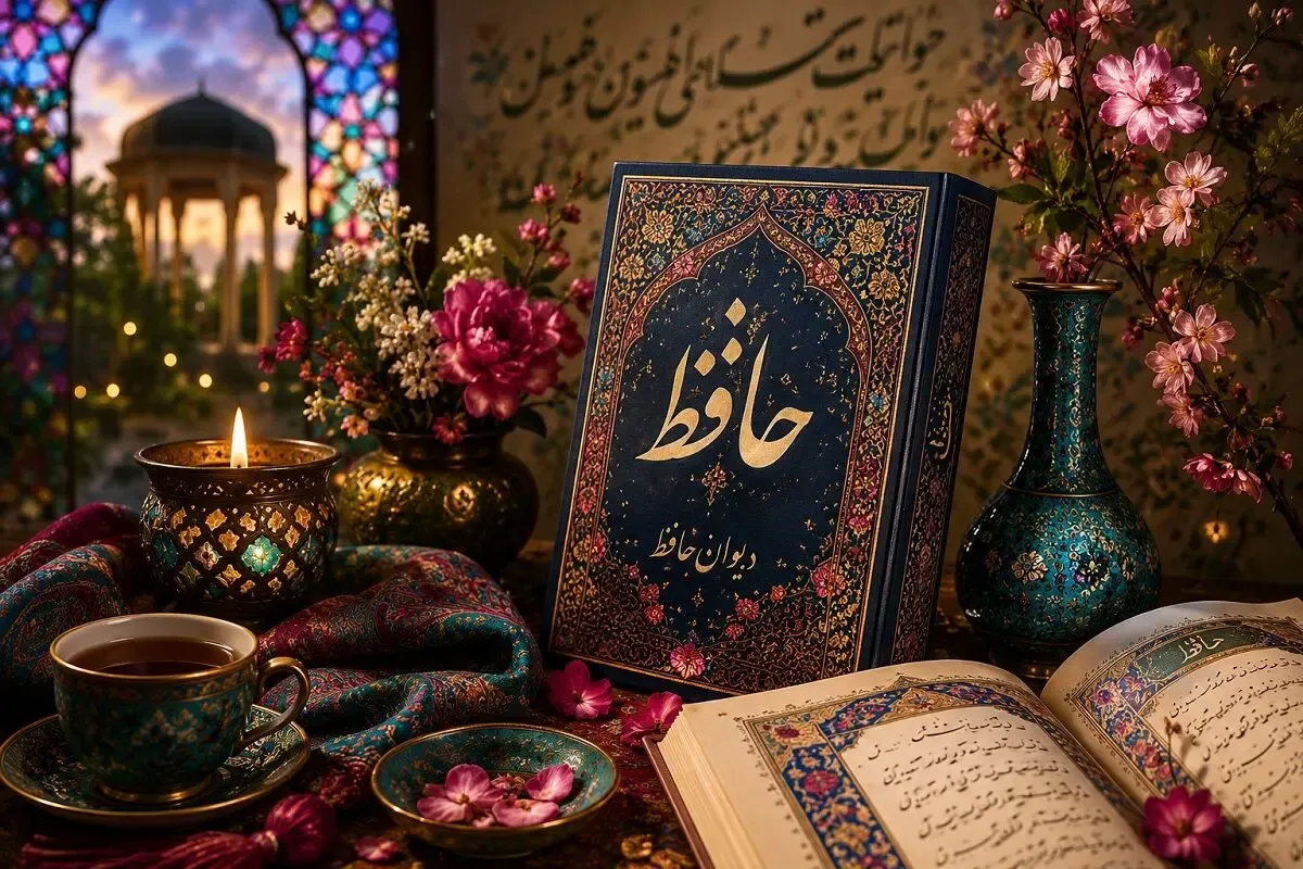 فال حافظ امروز پنج شنبه ۸ مرداد ۱۴۰۵ | نیت کنید که امروز روز اقبال شماست