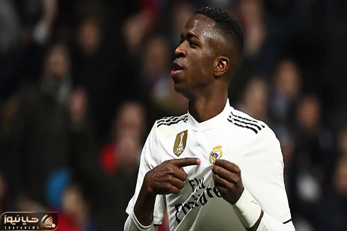 (عکس) شادی فوق جنجالی وینیسیوس به تقلید از رونالدو در نیوکمپ!