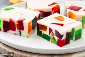 آموزش آشپزی؛ طرز تهیه ژله خرده شیشه به آسون ترین روش