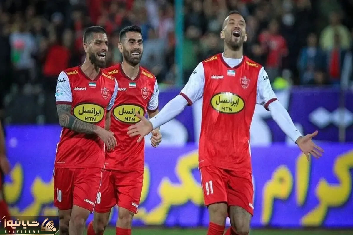 (عکس) همسر مهاجم پرسپولیس آخر شب مچ او را گرفت!
