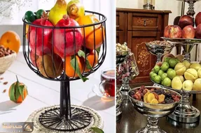 انواع شیک ترین ظرف میوه خوری / کاسه بشقابای قدیمی دیگه خز شدن تو اینا میوه بچین ناناس