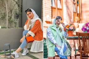 استایل رنگی رنگی و شاد در همه فصل ها؛ مانتو و پالتو نداره همیشه میتونی شاد بپوشی!