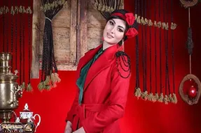 آواز شاد؛ یلدایی مریم مومن با شوهریش خرم سلطانی شده فاخر پر از زرق و برق