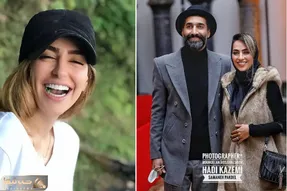 سمانه پاکدل با رُژ قرمزش چه آتیشی شددده؛ خانوم هادی جانو سِفت چسبیده در نَره!