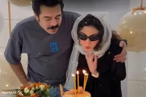 آواز شاد؛ بغض و سوپرایز عاشقانه مریم مؤمن و همسرش در اولین جشن تولد مشترکشان