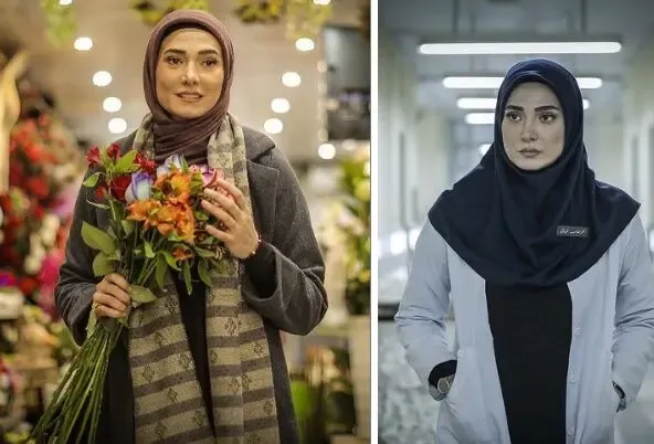 (عکس) بازیگر نقش مهتاب سریال 