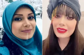 عشوه های دور از انتظار و بی شرمانه صبا راد در اتاق خواب! +فیلم