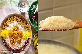 (ویدئو) ترفندهای آبکش کردن برنج؛ بیا بهت بگم چجوری یه برنج مجلسی خوش قد و بالا بپزی