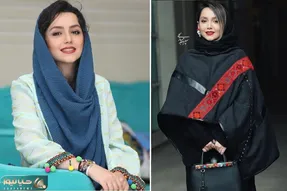 نازنین بیاتی بعد دربند ناناز شده فقط با یه رومیزی رو سر؛ آرایشگرش فیس داره رو کم کنون!