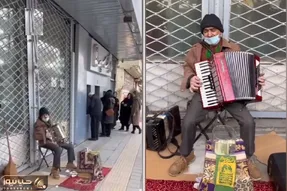 آواز خیابانی؛ آقاهه با کارش برای پیرمرد آکاردئون زن احساس همه رو جریحه دار کرد اشکاشو