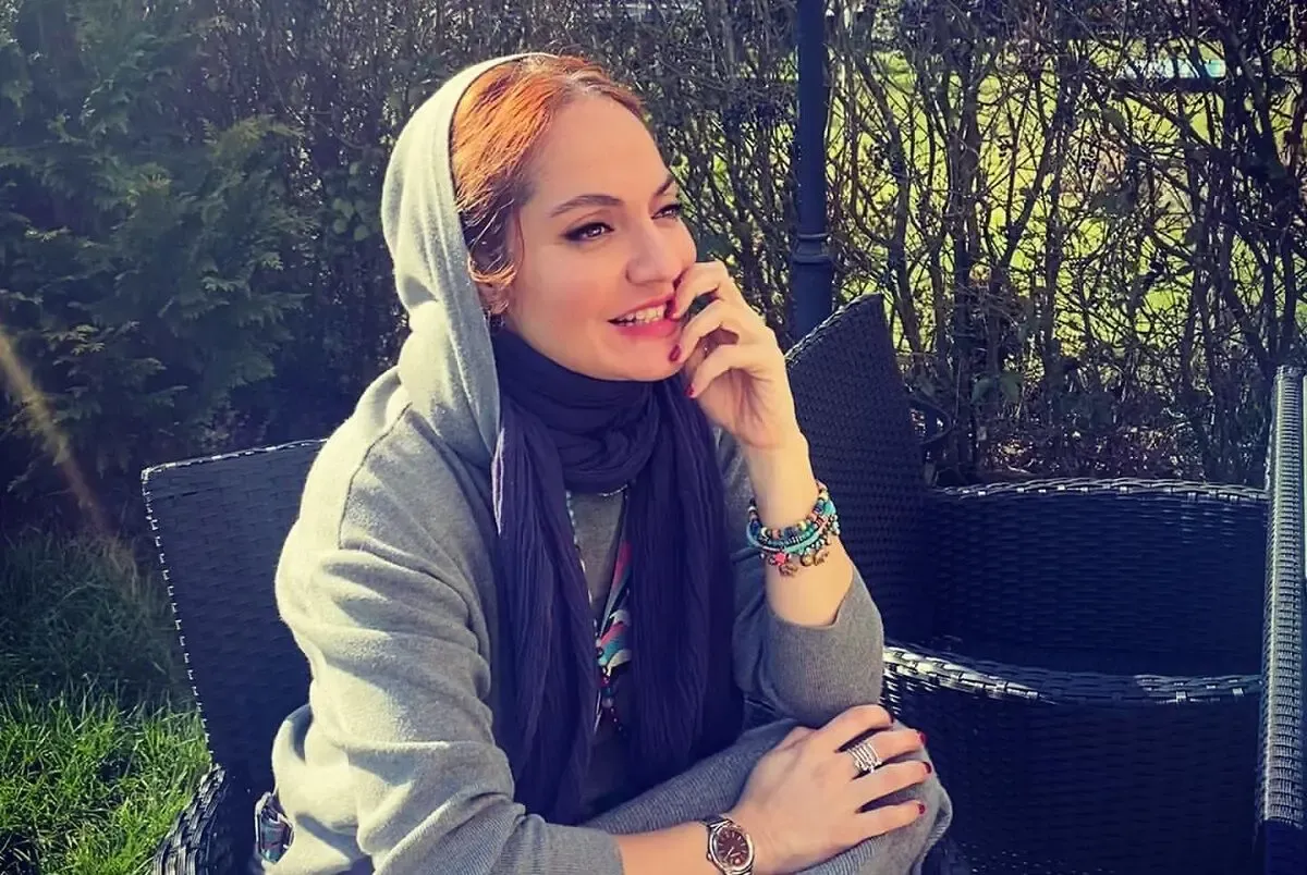عکس مهناز افشار در کنار حیوان خانگی اش!