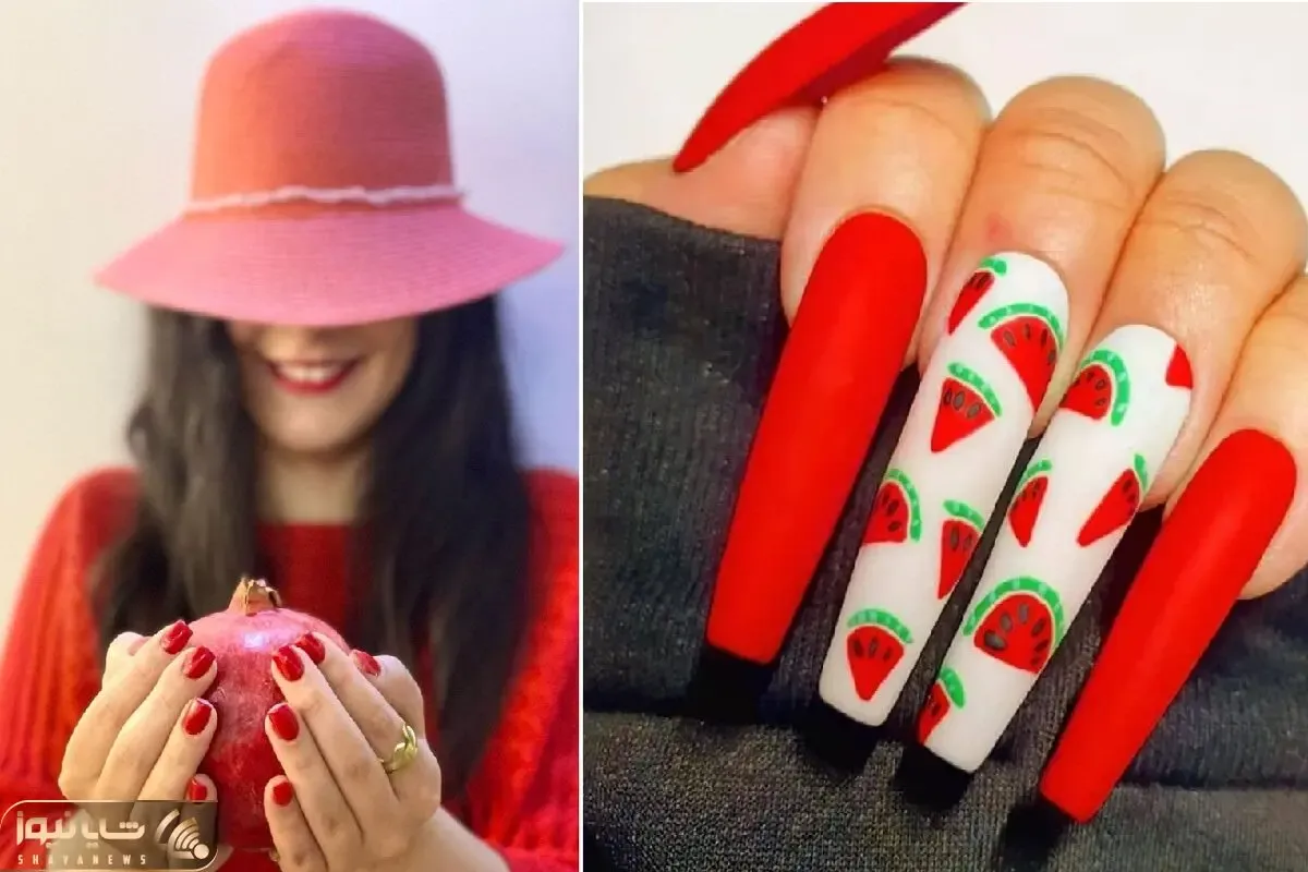 جدیدترین مدل های طراحی ناخن برای شب یلدا؛ لاک شب چله باید با شبای دیگه فرق کنه!