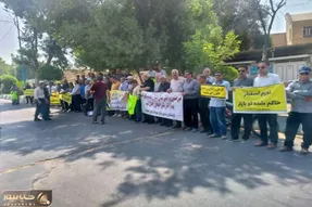 خواسته بازنشستگان جنوب در یک تجمع اعتراضی | تیر 1405