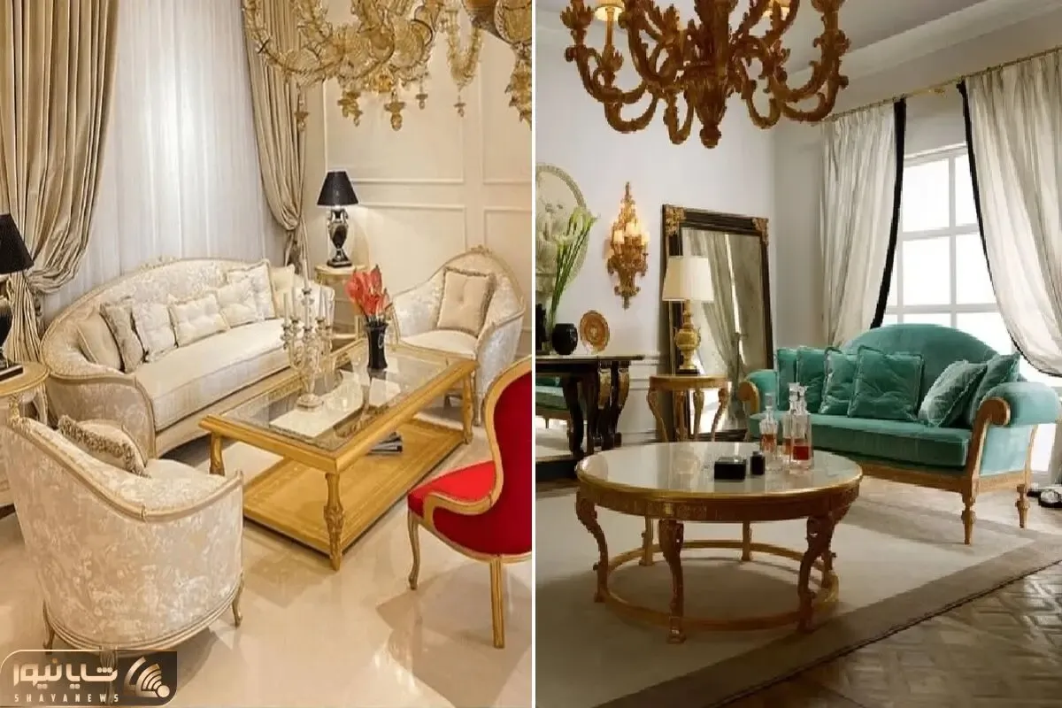 انواع مبلمان نئوکلاسیک (مینیمال، فرانسوی، ایتالیایی، مدرن)؛ راهنمای ست 7 و 9 نفره شیک