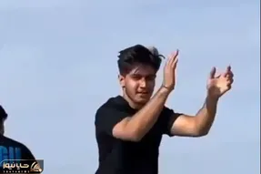آواز شاد؛ پایکوبی خفن به سبک دوتا رفیق مشتی؛ ببین چه هماهنگن باهم