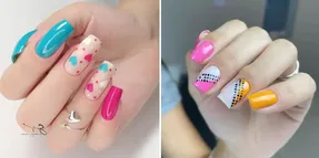 خوشگل جان حواست به ناخنات هست؟ واسه تابستون اینجوری رنگی و آتیشیش کن