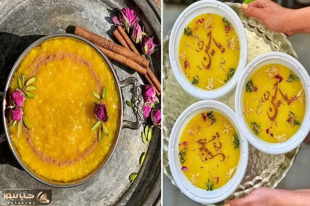 طرز تهیه شله زرد نذری برای 50 و 100 نفر / بهترین دستور پخت شله زرد نذری