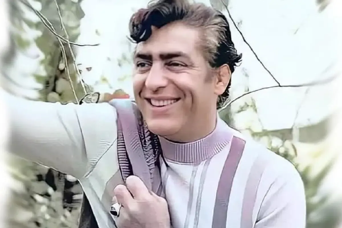ایام قدیم؛ محمد علی فردین و دخترشون آمنه خانوم فردین