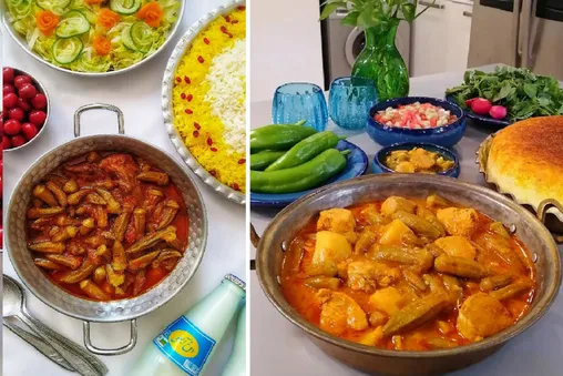 فوت و فن های درست کردن یک خورشت بامیه خوشمزه و جاافتاده