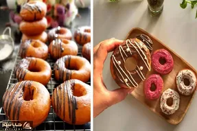 طرز تهیه دونات سیب و دارچین با فر / یه شیرینی متفاوت و کم کالری با مزه فوق العاده
