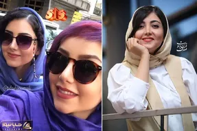 مانتو زیادی کوتاه موتاه زیبا کرمعلی نشون داد ایشونم رفت قاطی مرغا؛ پوستش چه برق میزنه!