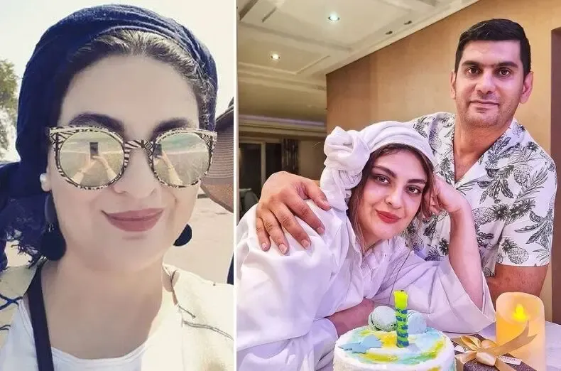 کشف حجاب لیلا ایرانی؛ بازیگر مهران مدیری کشف لباس کرد!
