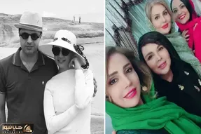 شبنم قلی خانی با شوهرش رو اَبرای طهرون چه فازی گرفته؛ خانوم هتل رفته شاه نشین و اوپس!
