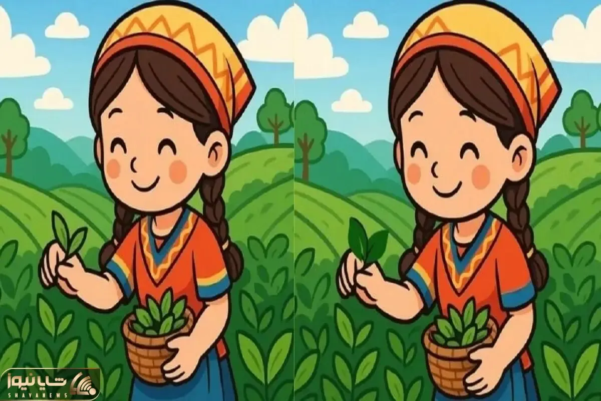 بازی فکری؛ فقط چشم های عقابی و تیزبین 3 تا تفاوت تصویر دخترک روستایی رو پیدا میکنه