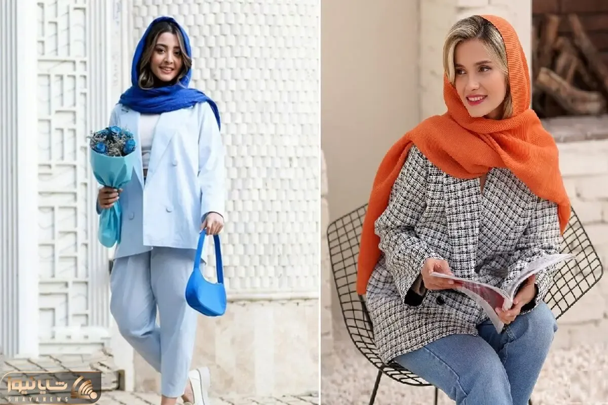 انواع شال ترند 1403 / اینجا هم سبک ست زدنو می بینی هم جنس شالا رو یاد میگیری بانو